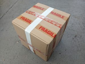 When sending us your turbocharger, use packing tape in a loop around the box.